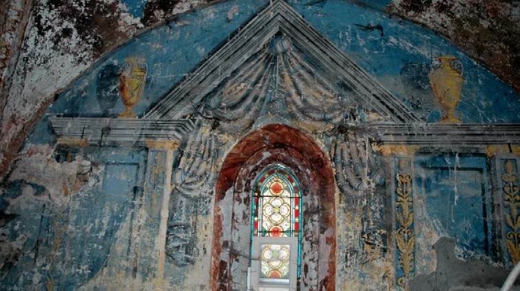fresque ancienne église