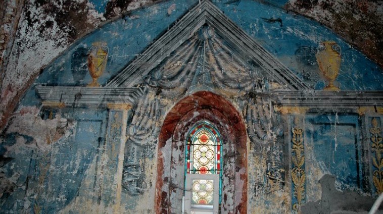 fresque ancienne église